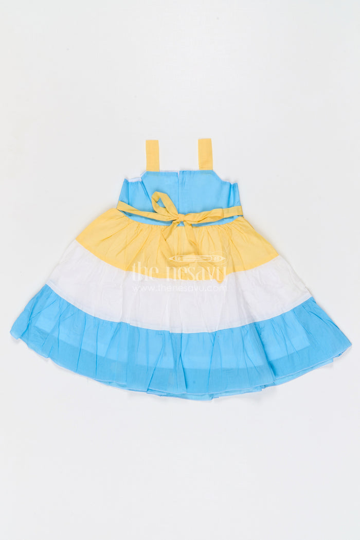 The Nesavu Girls Cotton Frock Girls Cotton Frock for Birthday Parties and Festive Celebrations Nesavu Nesavu girls cotton frock for birthday parties festive celebrations and special occasion twirl dresses