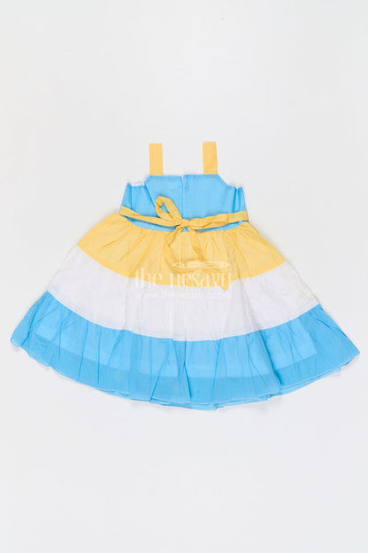The Nesavu Girls Cotton Frock Girls Cotton Frock for Birthday Parties and Festive Celebrations Nesavu Nesavu girls cotton frock for birthday parties festive celebrations and special occasion twirl dresses