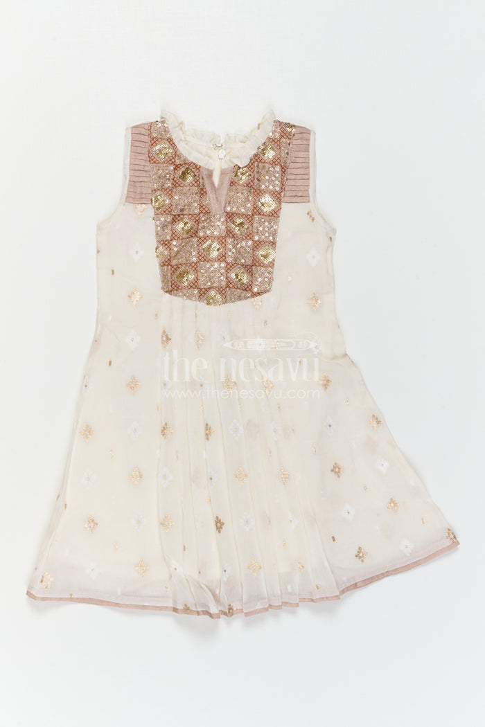 Girls Cotton Frock for Parties and Special Occasions