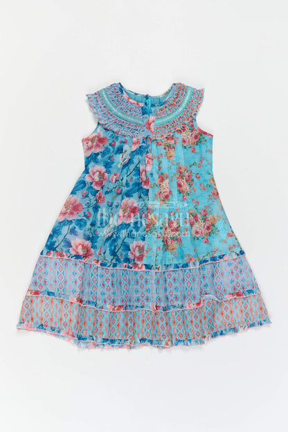 Girls Cotton Frock for Summer Outings and Casual Wear