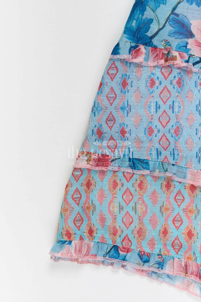 Girls Cotton Frock for Summer Outings and Casual Wear