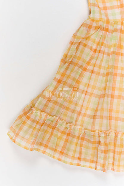 The Nesavu Girls Cotton Frock Girls Cotton Frock for Summer Outings and Holidays Nesavu Nesavu Girls Cotton Frock For Summer Outings Holidays And Everyday Casual Wear