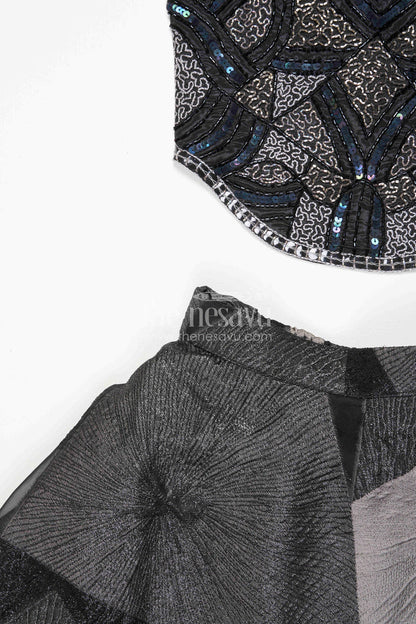 The Nesavu Girls Lehenga Choli Girls Designer Lehenga Choli for Weddings and Evening Celebrations Nesavu Nesavu girls crushed georgette designer lehenga choli for weddings and evening celebrations