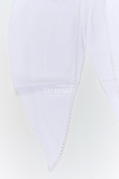 The Nesavu Girls Dothi Sets Girls Dhoti Set for School Ethnic Day and Festivals Nesavu Nesavu girls cotton dhoti set with thread embroidery for school ethnic day