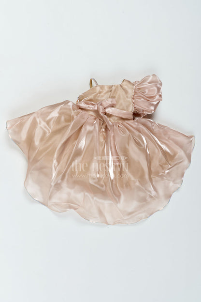 The Nesavu Girls Fancy Party Frock Girls Dramatic Satin Frock for Receptions and Grand Celebrations Nesavu Nesavu Girls Dramatic Satin Frock For Receptions Milestone Birthdays Formal Parties And Grand Celebrations
