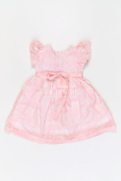 The Nesavu Girls Cotton Frock Girls Embroidered Party Frock for Birthdays and Special Celebrations Nesavu Nesavu girls embroidered party frock for birthdays festive celebrations and special occasion wear