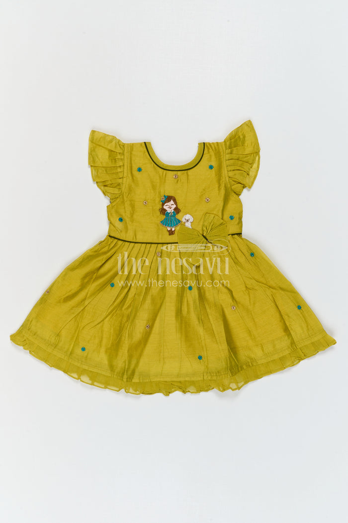 Girls Ethnic Frock for Celebrations and Traditional Occasions