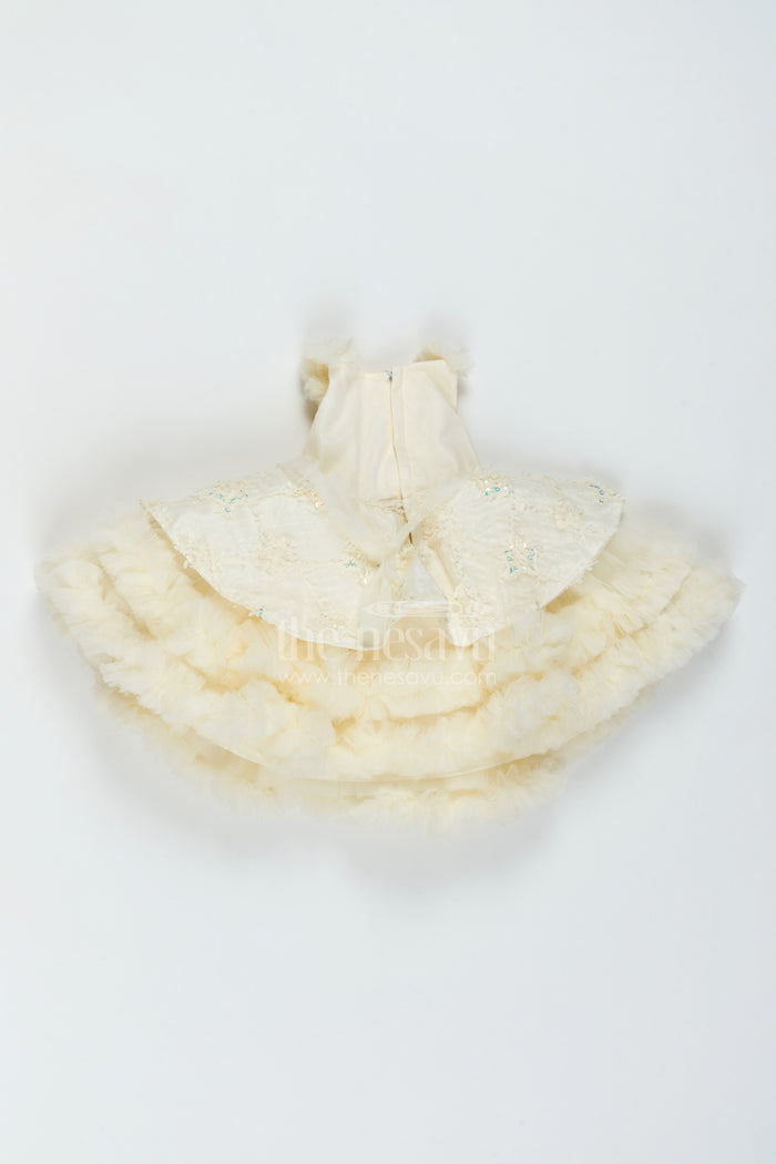 The Nesavu Girls Fancy Party Frock Girls Fairy Frock for Milestone Celebrations and Family Portraits Nesavu Nesavu Girls Fairy Net Frock For Milestone Celebrations Birthdays Family Portraits And Special Occasions