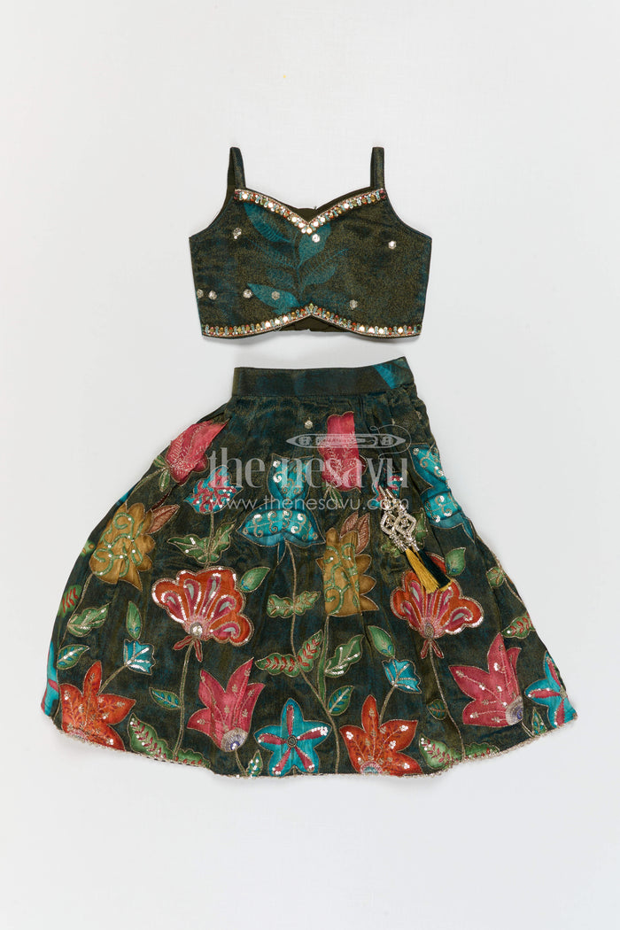 Girls Fancy Lehenga for Birthday and Festive Celebrations