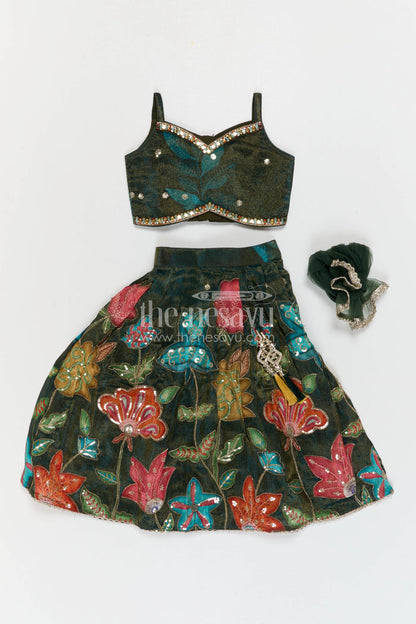 Girls Fancy Lehenga for Birthday and Festive Celebrations