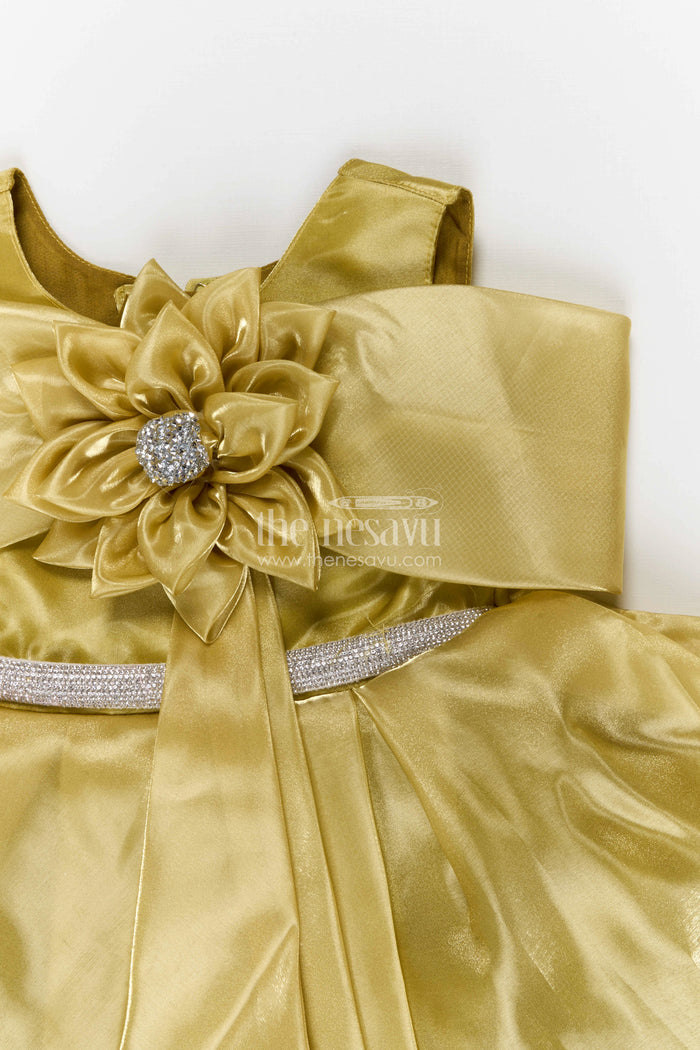 The Nesavu Girls Fancy Party Frock Girls Fancy Party Frock for Birthdays and Special Events Nesavu Nesavu girls glaze organza fancy party frock for birthdays
