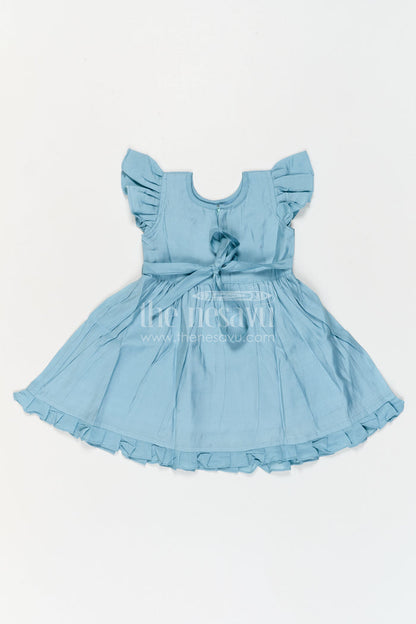 Girls Frock for Birthday Celebrations and Festive Outings