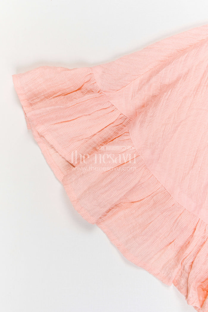 The Nesavu Girls Cotton Frock Girls Frock for Casual Celebrations and Family Outings Nesavu Nesavu Girls Cotton Blend Frock For Casual Celebrations And Comfortable Festive Outings