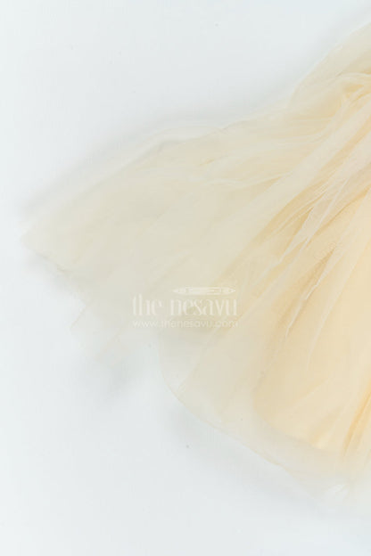 The Nesavu Girls Fancy Party Frock Girls Garden Party Frock for Birthdays and Outdoor Celebrations Nesavu Nesavu Girls Garden Party Net Frock For Birthdays Outdoor Celebrations Milestone Events And Family Portraits