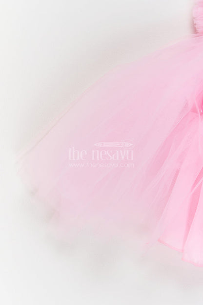 The Nesavu Girls Fancy Party Frock Girls Garden Princess Frock for Milestone Parties and Family Portraits Nesavu Nesavu Girls Garden Princess Net Frock For Milestone Parties Family Portraits Birthdays And Special Events