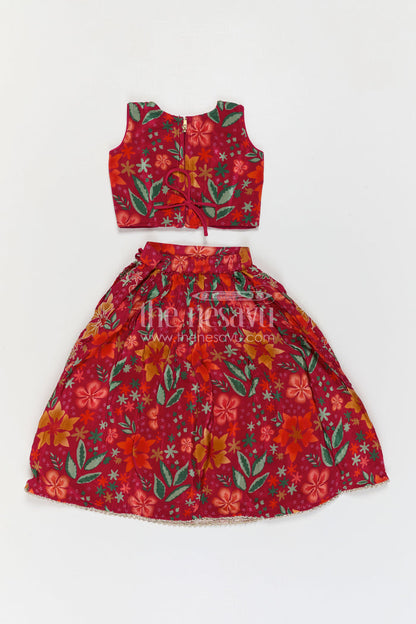 Girls Lehenga Choli for Diwali and Celebrations