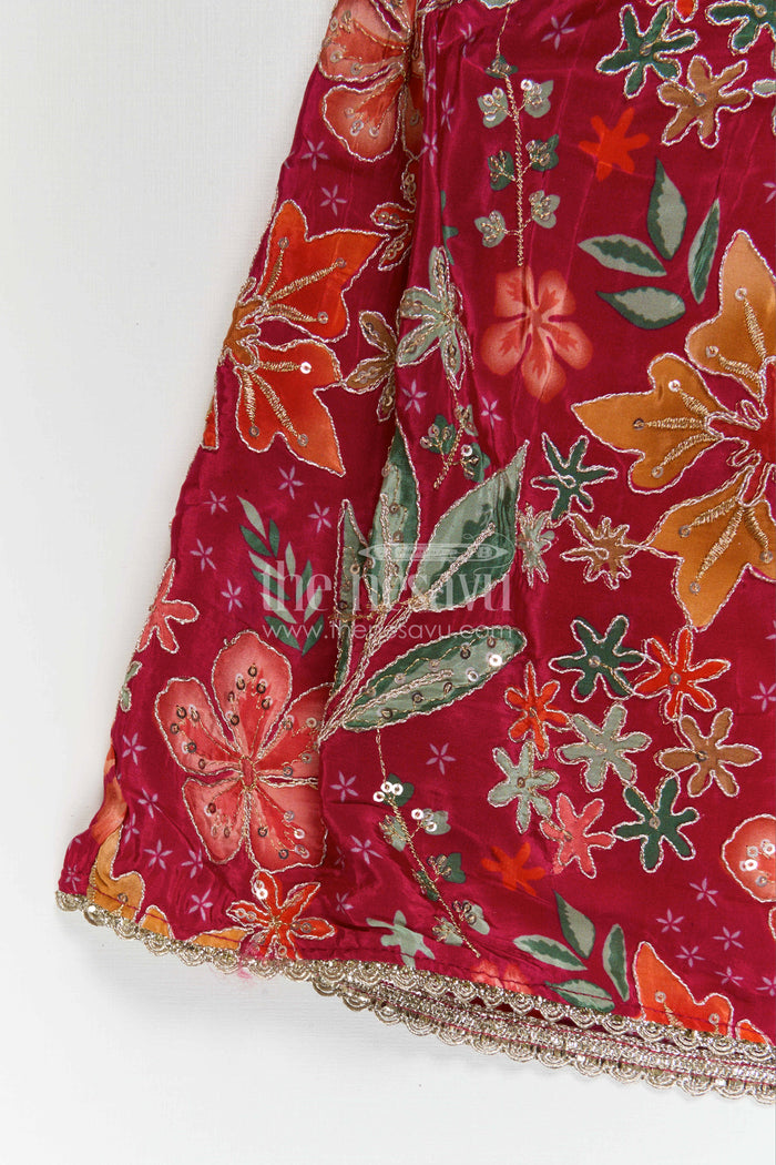 Girls Lehenga Choli for Diwali and Celebrations