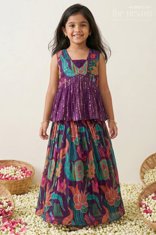 Girls Lehenga Choli for Festive Functions and Twirl Moments