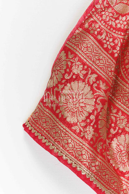 The Nesavu Girls Lehenga Choli Girls Lehenga Choli for Festive Wear and Traditional Occasions Nesavu Nesavu Girls Lehenga Choli Georgette With Designer Embroidery Yoke For Festive And Traditional Wear