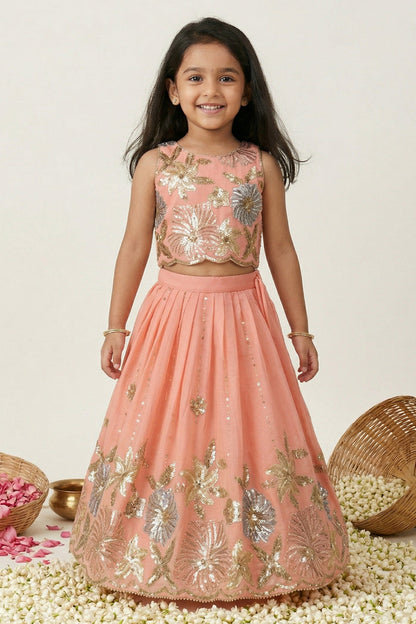 Girls Lehenga Choli for Wedding and Festive Wear
