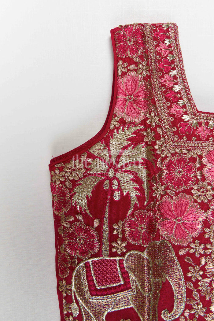 Girls Lehenga Choli for Weddings and Sangeeth Events