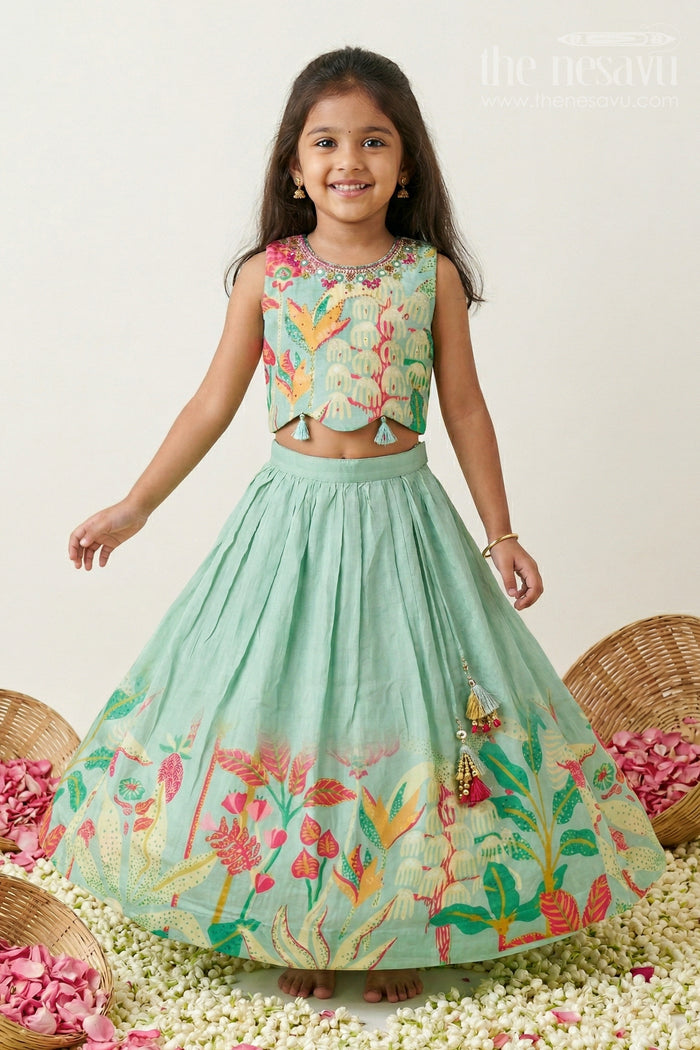 Girls Lehenga for Weddings and Diwali Celebrations