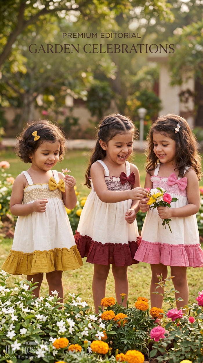 Girls Party Frock for Special Occasions and Family Celebrations