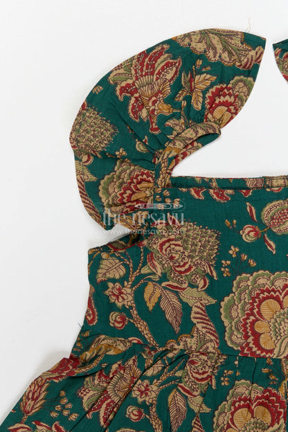 The Nesavu Girls Co-Ord Sets Girls Printed Cotton Co Ord Set for Travel and Playdates Nesavu Nesavu Girls Printed Cotton Co Ord Set With Digital Print For Travel Playdates And Casual Outings