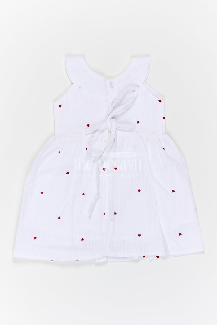 The Nesavu Girls Cotton Frock Girls Printed Frock for Casual Birthdays and Summer Outings Nesavu Nesavu Girls Cotton Printed Frock For Summer Outings And Casual Celebrations