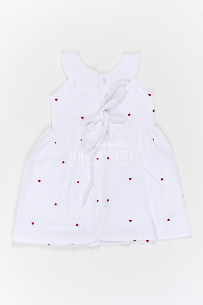 The Nesavu Girls Cotton Frock Girls Printed Frock for Casual Birthdays and Summer Outings Nesavu Nesavu Girls Cotton Printed Frock For Summer Outings And Casual Celebrations