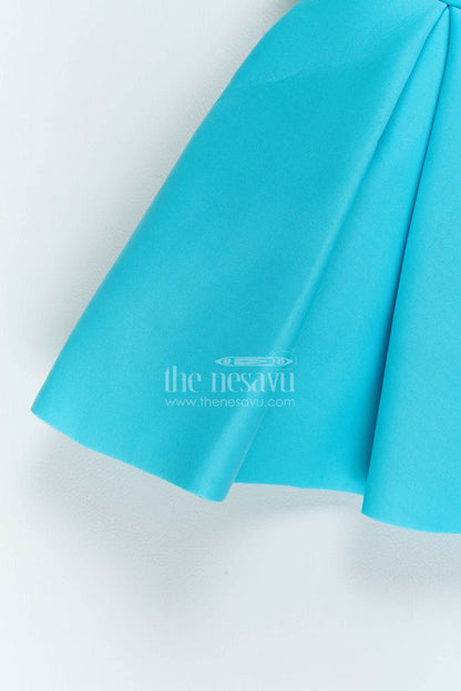 The Nesavu Girls Fancy Party Frock Girls Rose Waist Frock for Birthday Parties and Family Celebrations Nesavu Nesavu Girls Rose Waist Scuba Frock For Birthday Parties Family Celebrations And Milestone Occasions