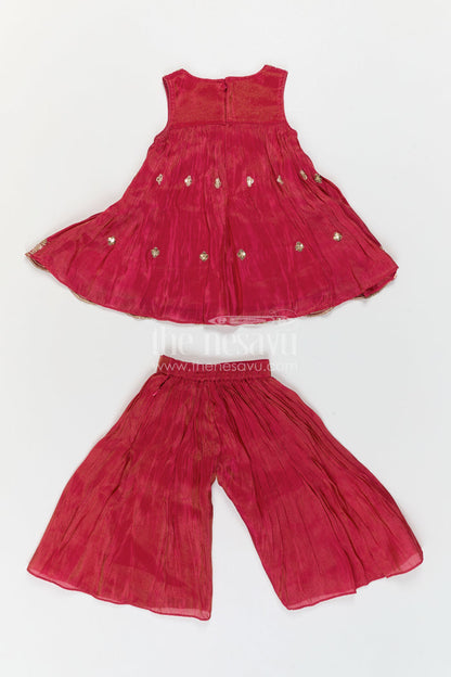 Girls Sharara Outfit for Festive Occasions and Wedding Wear