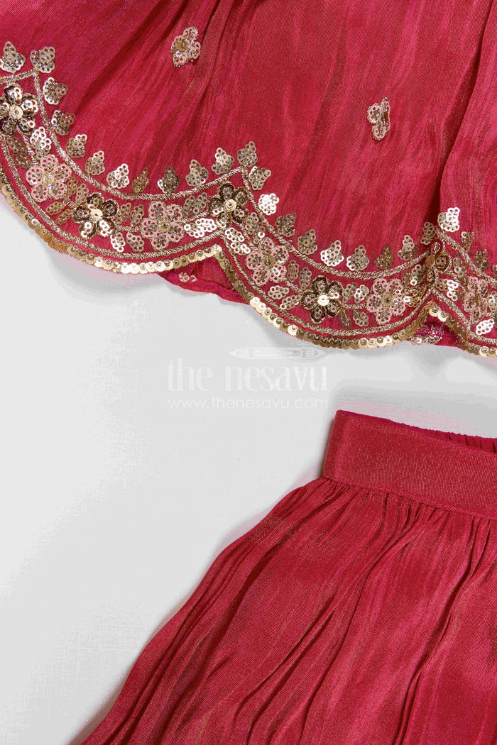 Girls Sharara Outfit for Festive Occasions and Wedding Wear