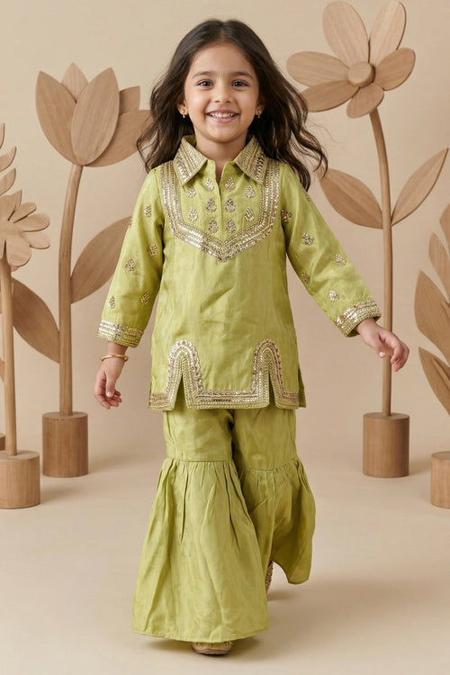 Girls Sharara Outfit for Weddings and Festive Functions