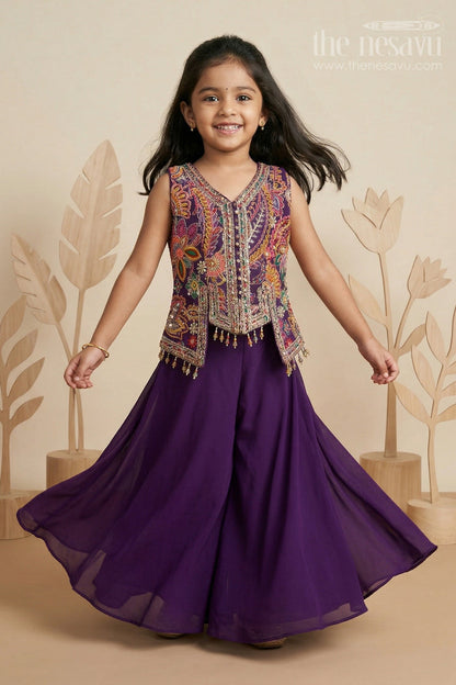 Girls Sharara Set for Cultural Functions and Festive Celebrations