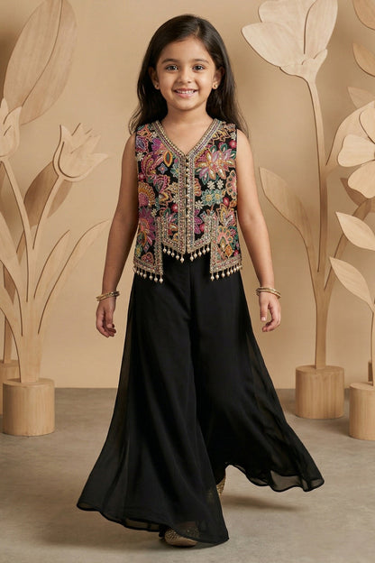 Girls Sharara Set for Festive Wear and Wedding Functions