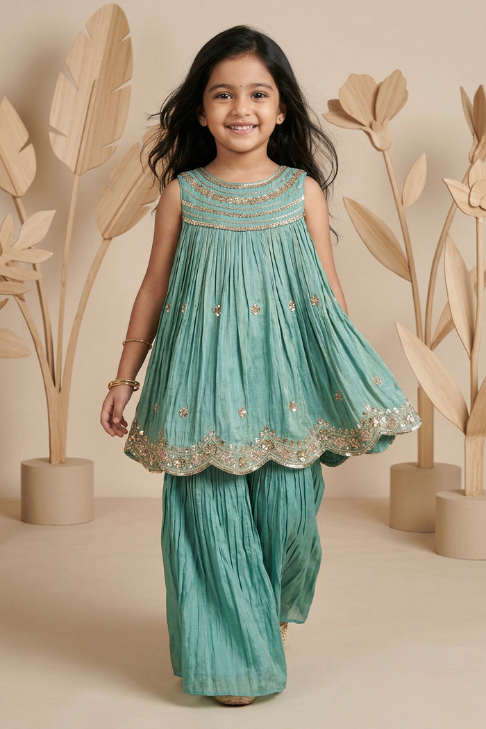 Girls Sharara Set for Outings and Family Celebrations