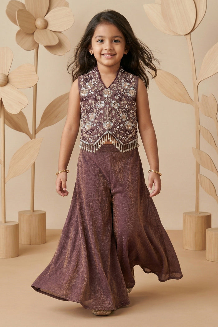 Girls Sharara Set for Wedding Functions and Festive Celebrations