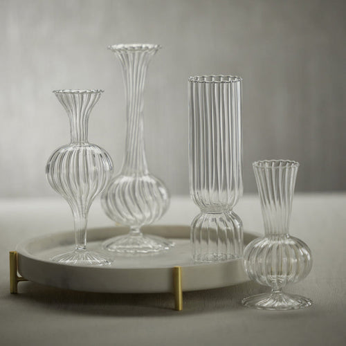 Glass Optic Vases - Vases by Carlyle Avenue