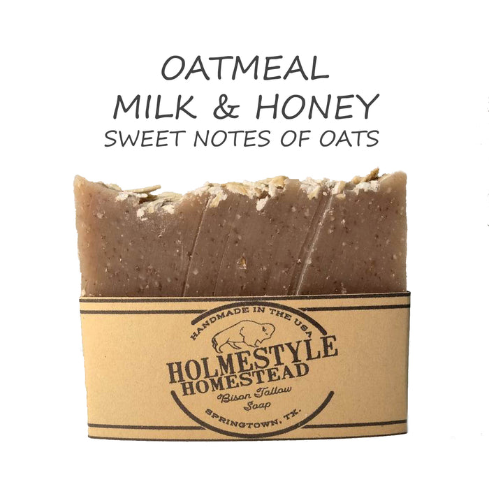Handmade Bison Tallow Soap by Holmestyle Homestead