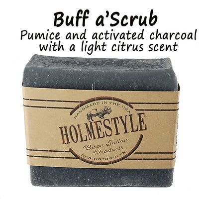 Handmade Bison Tallow Soap by Holmestyle Homestead