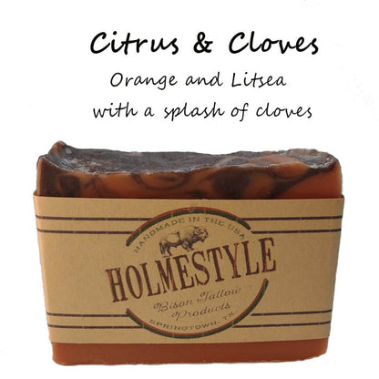 Handmade Bison Tallow Soap by Holmestyle Homestead