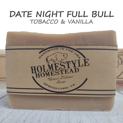 Handmade Bison Tallow Soap by Holmestyle Homestead