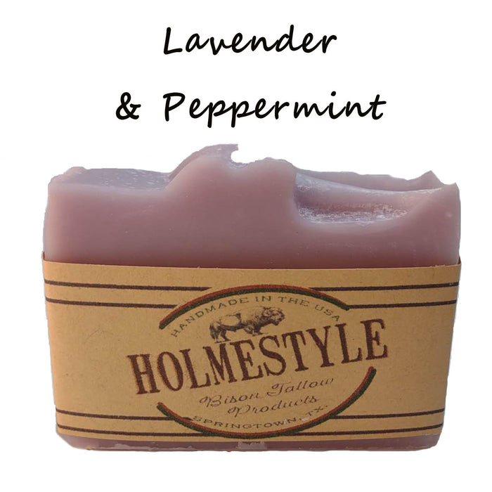 Handmade Bison Tallow Soap by Holmestyle Homestead