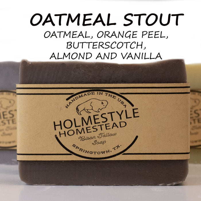 Handmade Bison Tallow Soap by Holmestyle Homestead