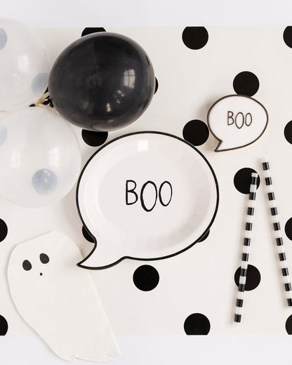 Happy Haunting 7" Boo Plate