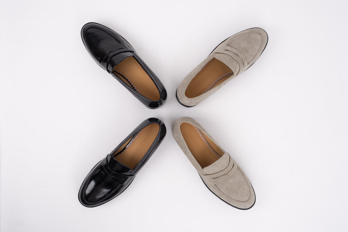 Large size womens loafer in large sizes 8 9 10 11 12 standard and wide fit