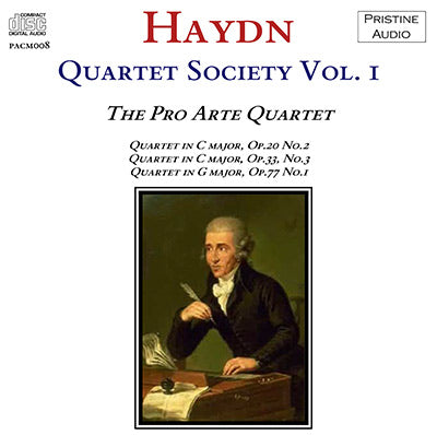 HAYDN QUARTET SOCIETY Complete Set (1931-38) - PABX020