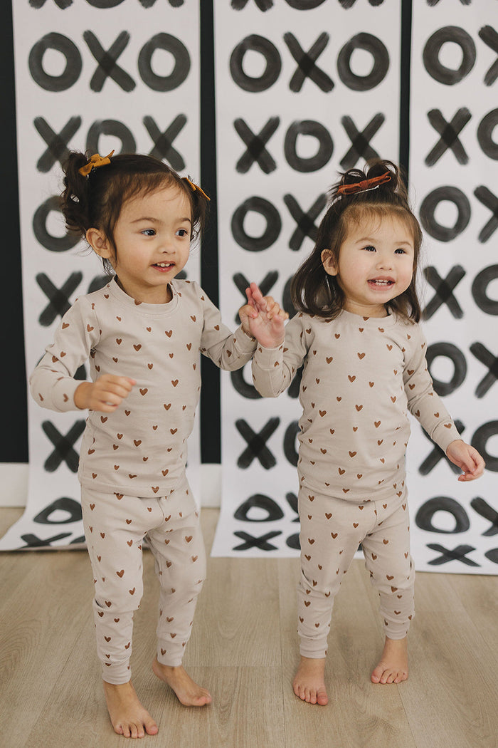 Hearts Two-piece Cozy Set