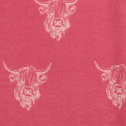 Heilan Coo Multi Super Soft Scarf Rose Pink Polyester